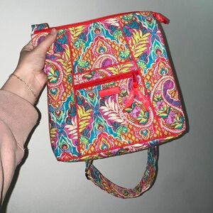 Vera Bradley crossbody paisley in paradise bag